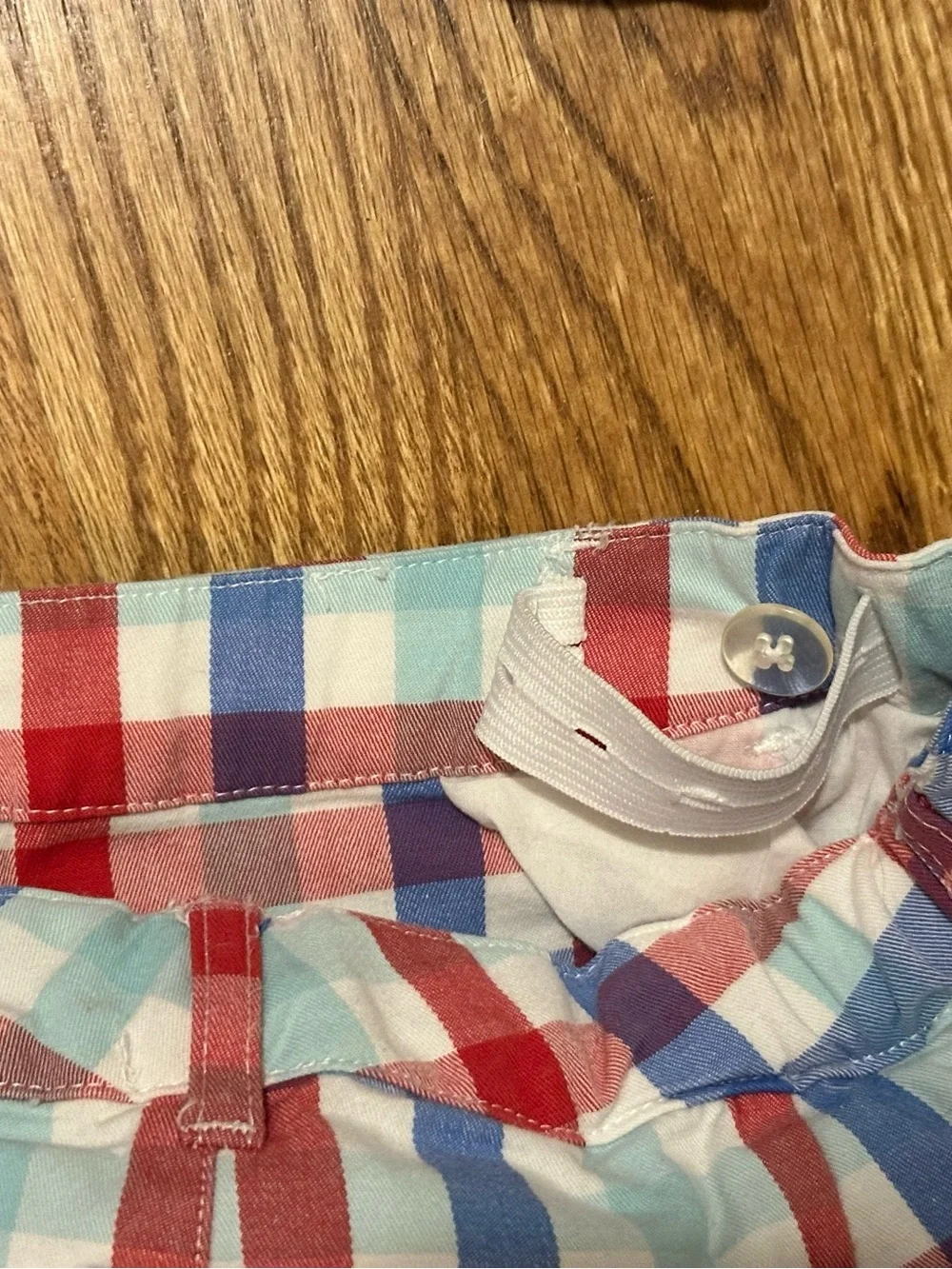 Girls Plaid Crown & Ivy Shorts with Matching Crewcuts TShirt